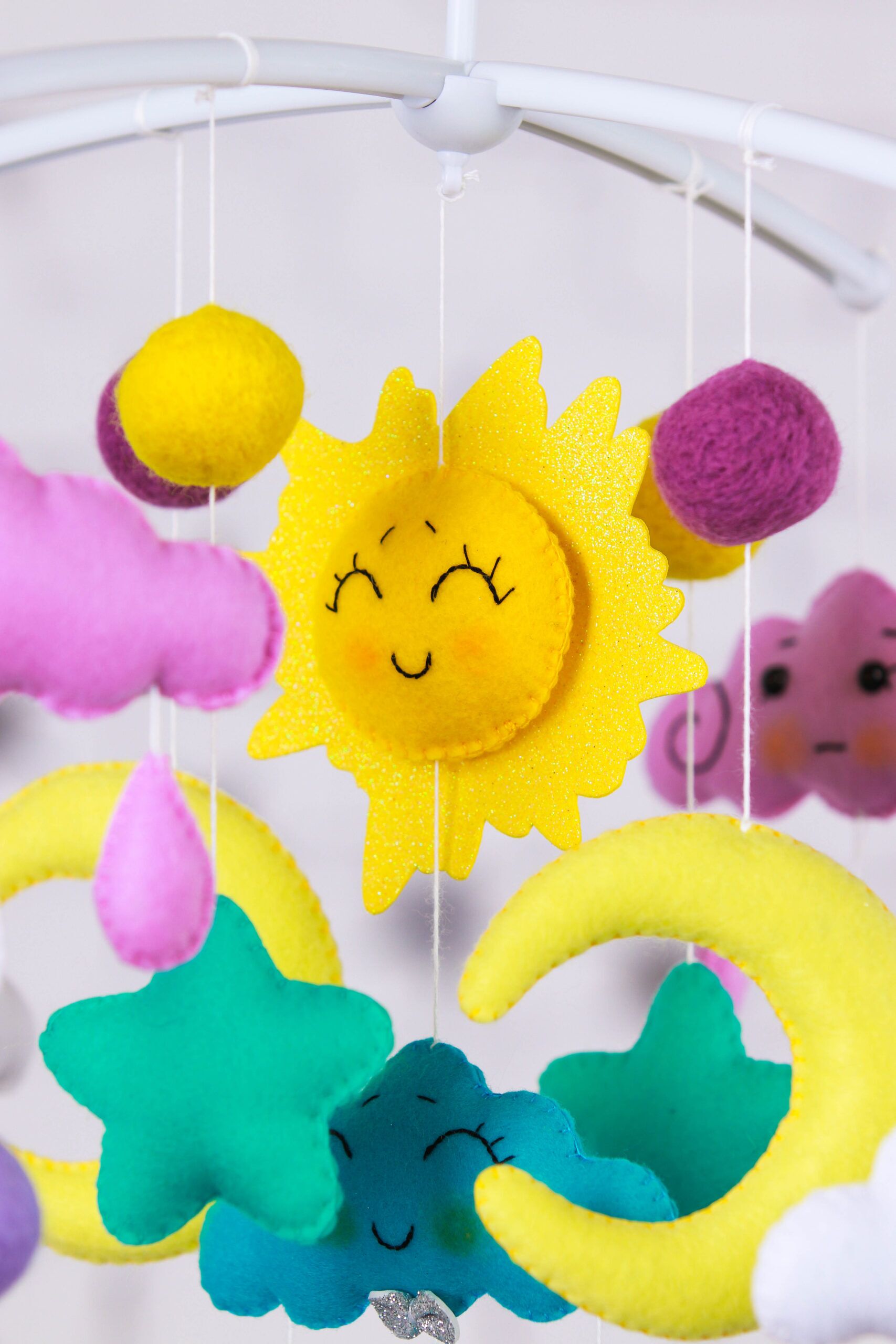 Мобіль на ліжечко WoollyFox «Сонячні сни» - Зображення 7