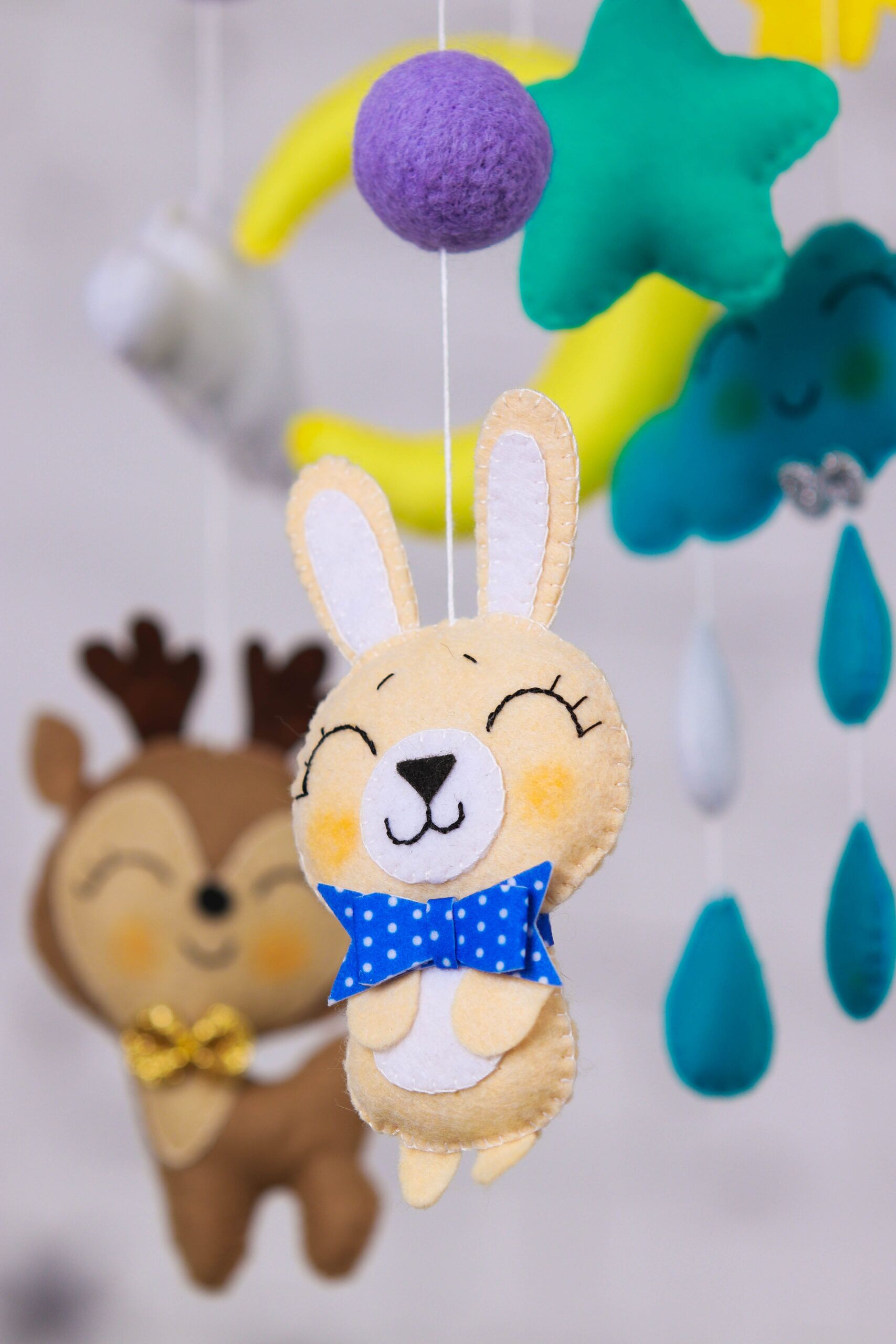 Мобіль на ліжечко WoollyFox «Сонячні сни» - Зображення 6