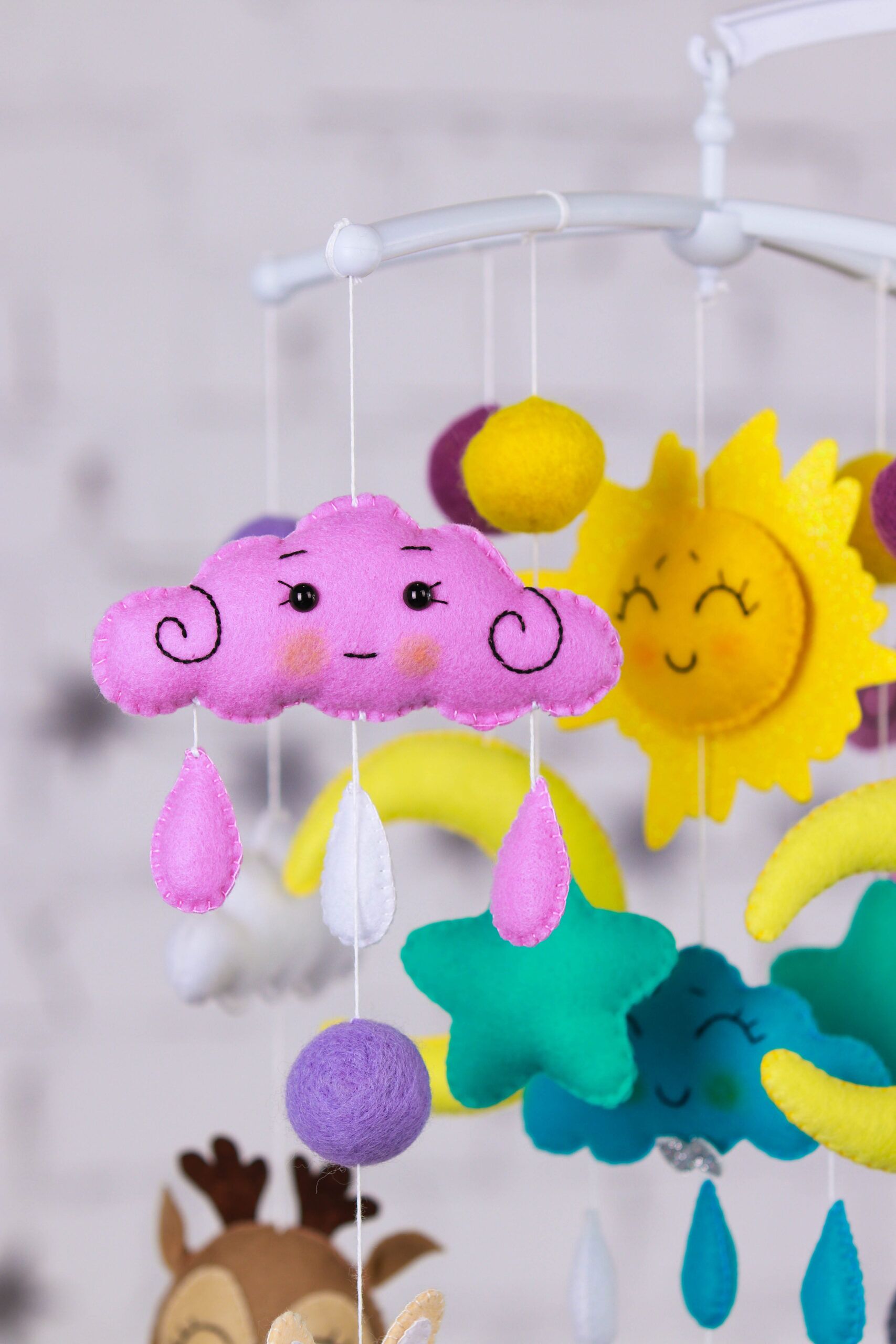 Мобіль на ліжечко WoollyFox «Сонячні сни» - Зображення 5