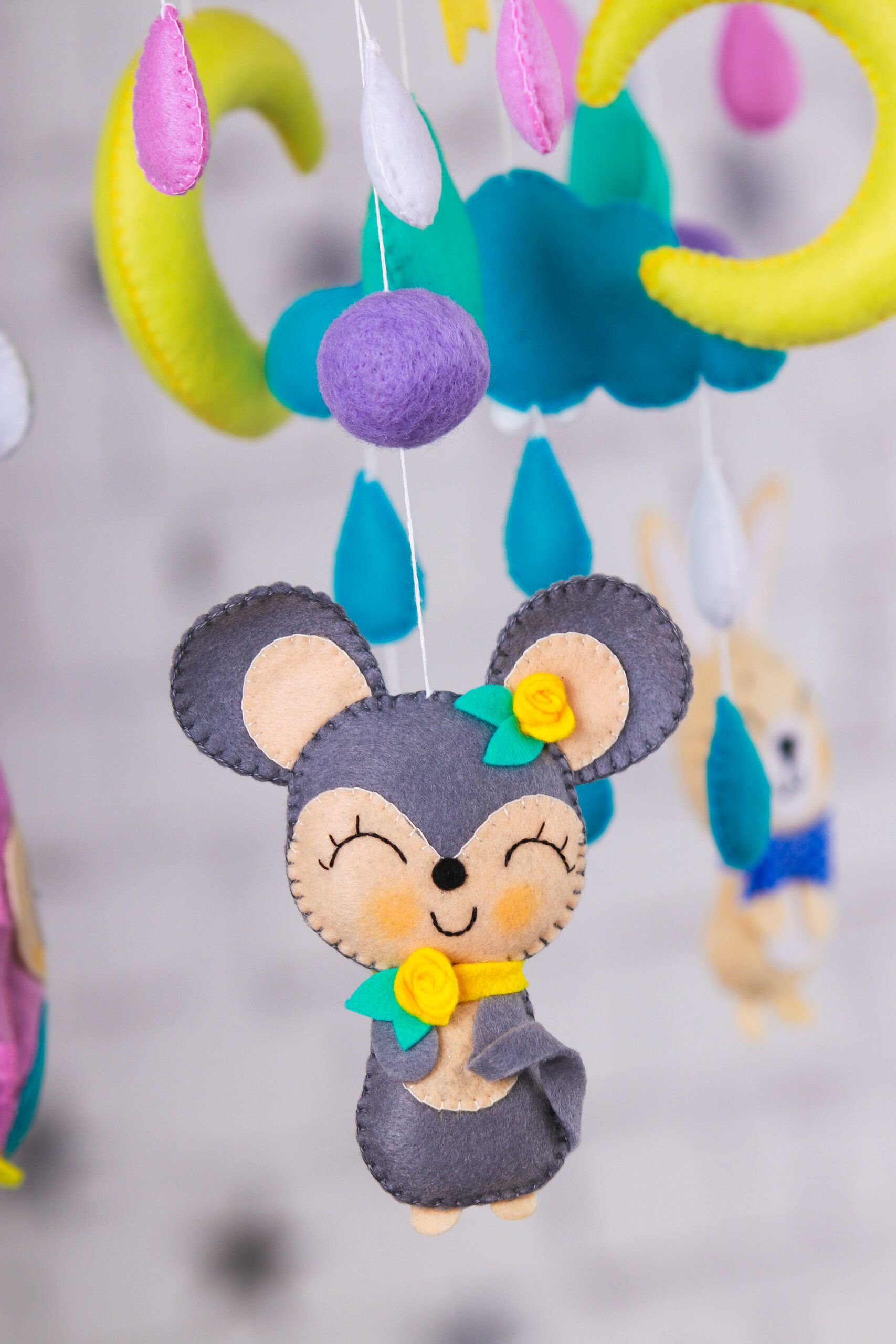 Мобіль на ліжечко WoollyFox «Сонячні сни» - Зображення 4