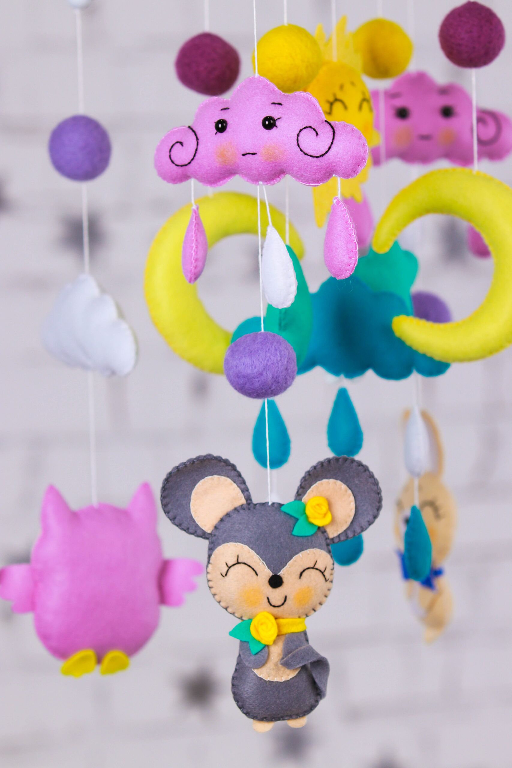 Мобіль на ліжечко WoollyFox «Сонячні сни» - Зображення 3