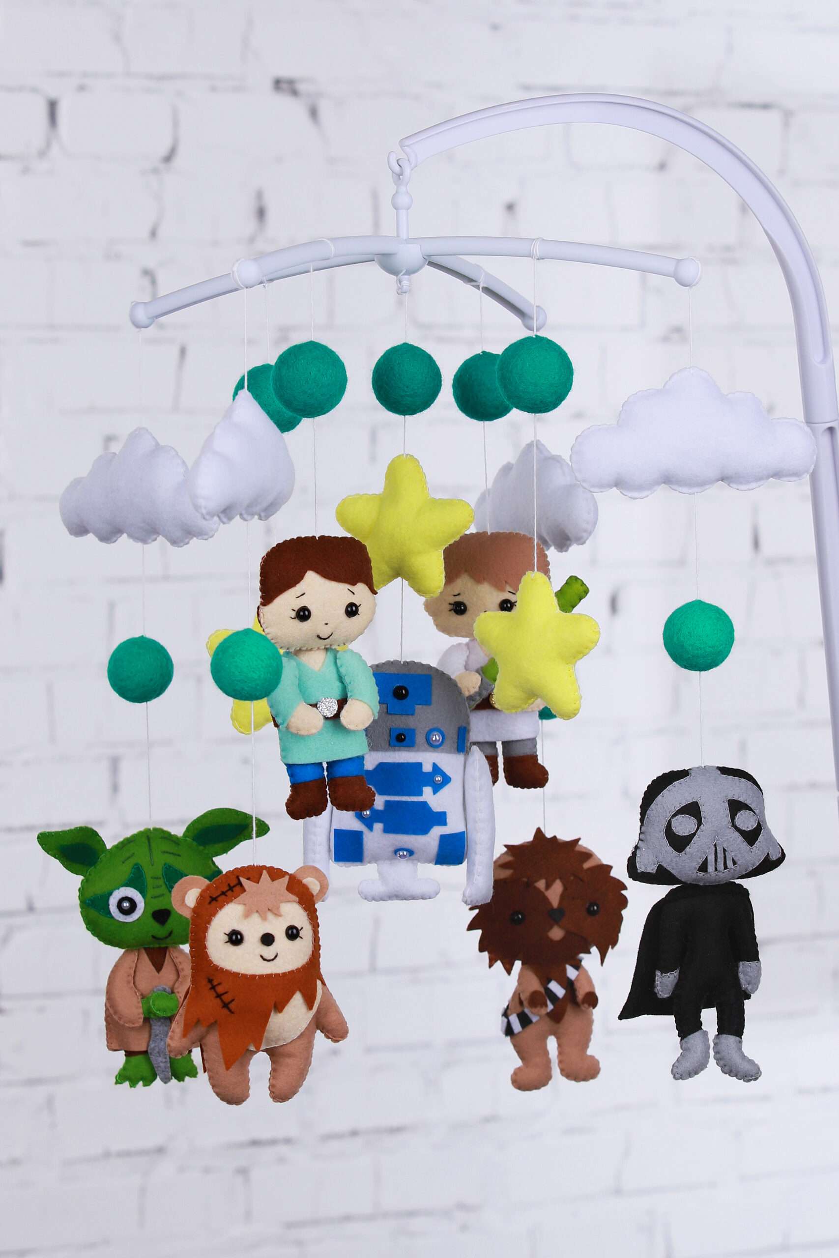 Мобіль на ліжечко WoollyFox «Зоряні війни»