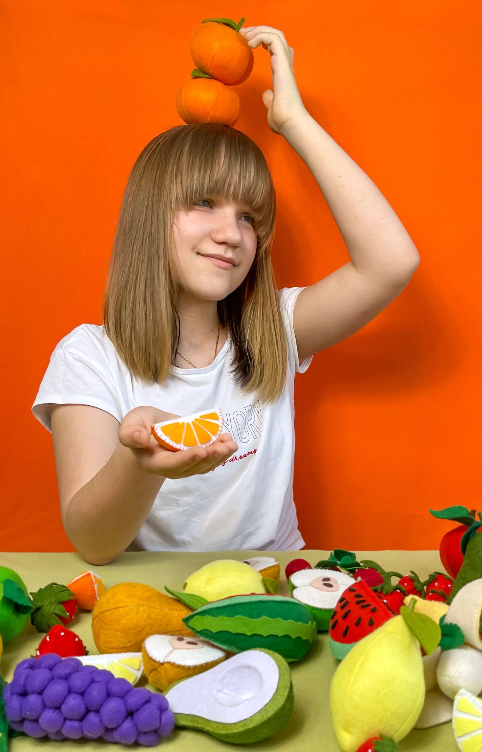 Ігровий набір WoollyFox Апельсини із шматочками