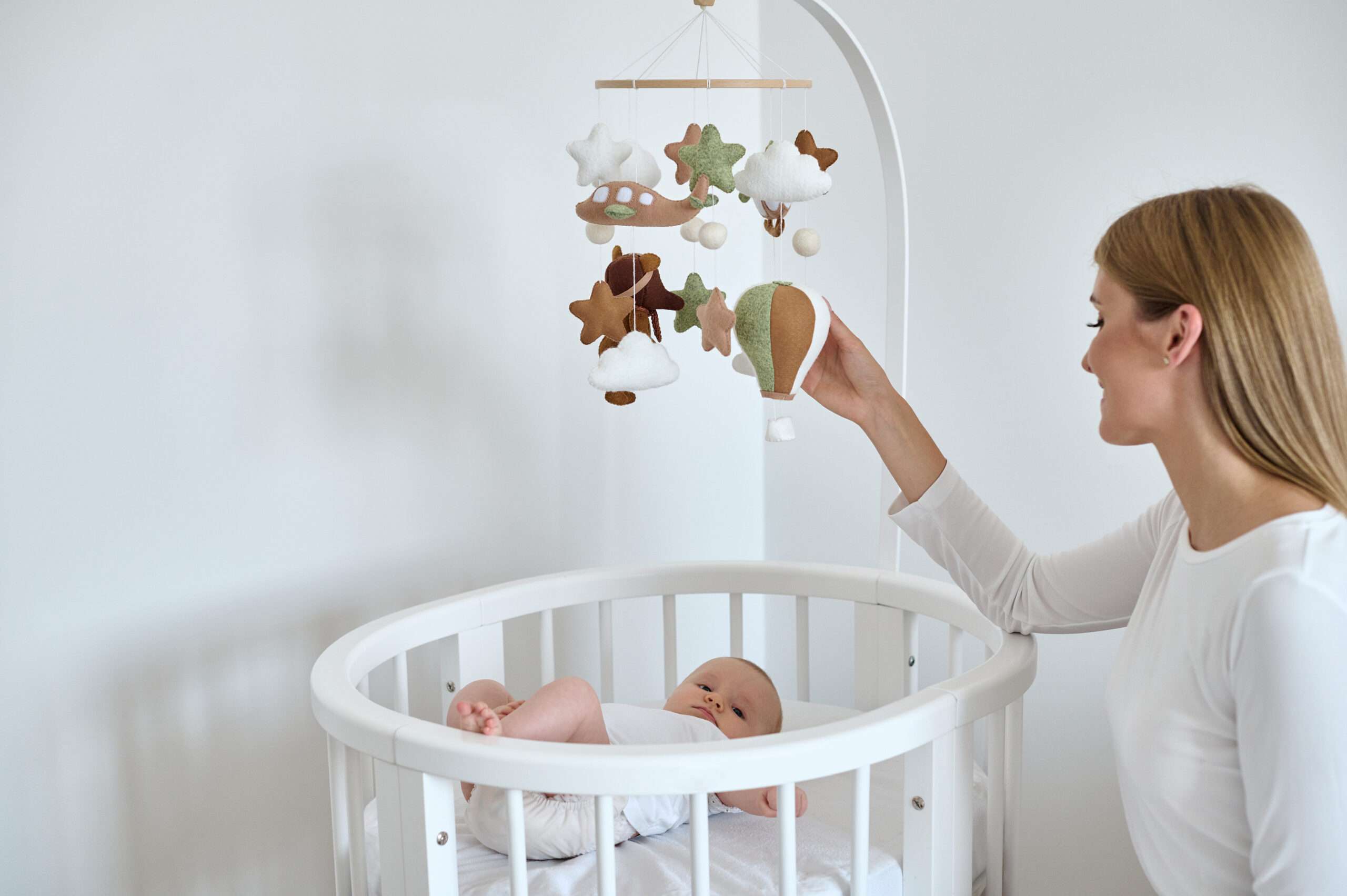 Дитячий мобіль на ліжечко «Ведмедик-льотчик» - Зображення 7