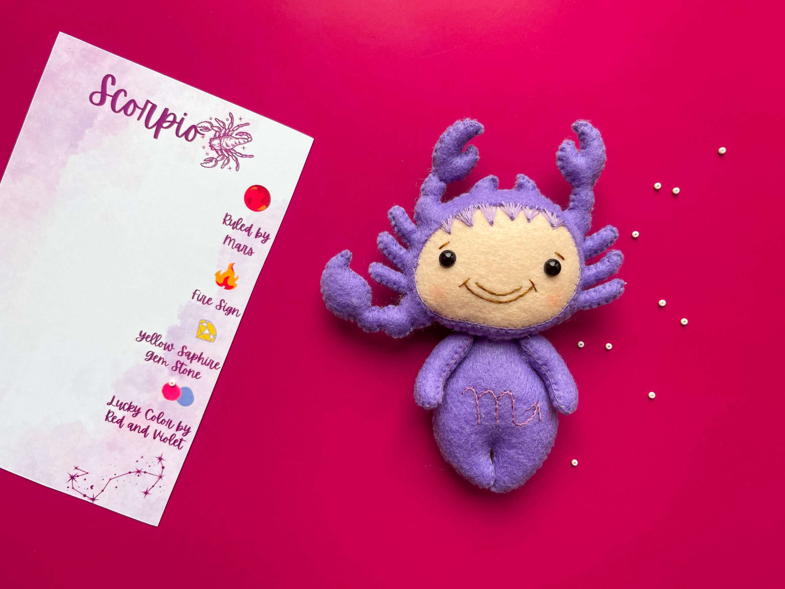 Ihrashka "Znak zodiaku Skorpion"