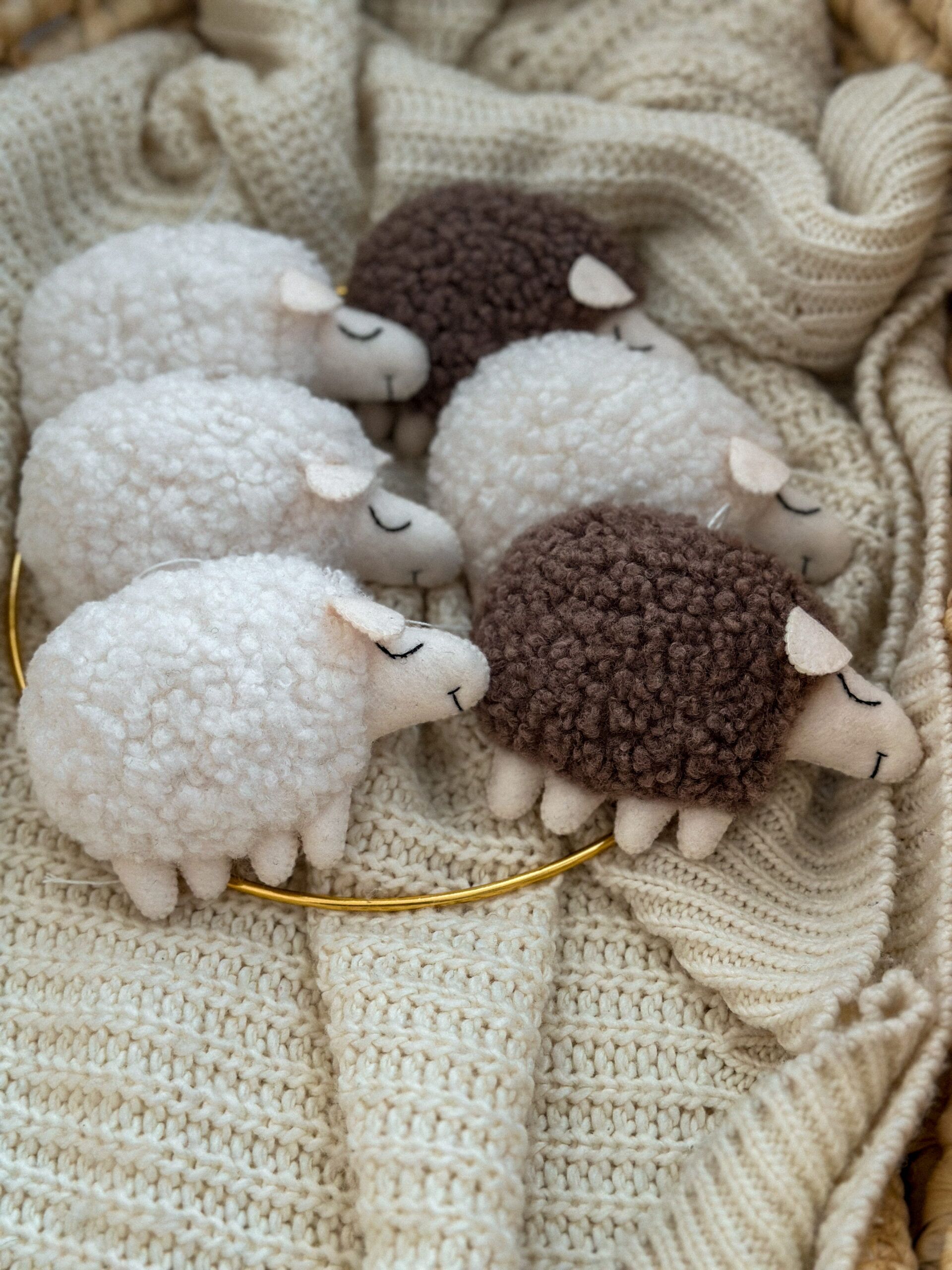 Мобіль на ліжечко для немовлят Овечки - Зображення 2